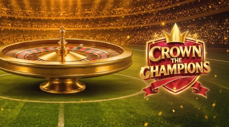 Crown the Champions : 15.000 r&eacute;compenses et un multiplicateur x25.000 chez Oria, Golden Palace Dice et Fortuna