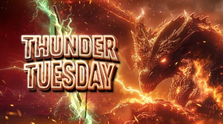 Thunder Tuesday sur Dragon Casino : un boost hebdomadaire de 50 % chaque mardi