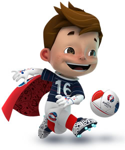 Mascotte de l'Euro 2016