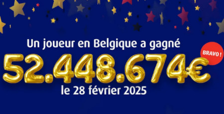 Euromillions : un Belge remporte 52,4 millions d'euros et brise le silence