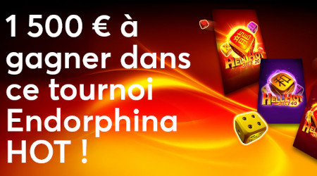 Raflez votre part des 1.500 euros avec le casino  Golden Palace - Endorphina HOT