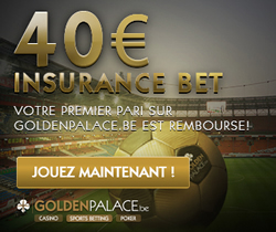 Nouveaux  bonus offerts par Golden Palace Casino et Bookmaker (GP200 / GPSSPORTS)