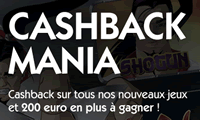Cashback Mania, une semaine de cadeaux et de jeux sur Golden Palace