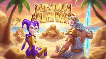 Vos gains sont doubl&eacute;s&nbsp;: Gr&acirc;ce aux Daily Boost du casino Golden  Palace