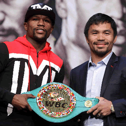 Floyd Mayweather Jr. x Manny Pacquiao