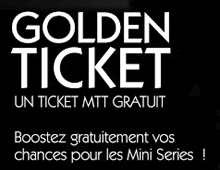 Ticket gratuit pour les Added Mini Series avec le code bonus MINISERIES