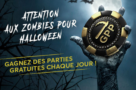 Des parties gratuites pour Halloween au casino Golden Palace