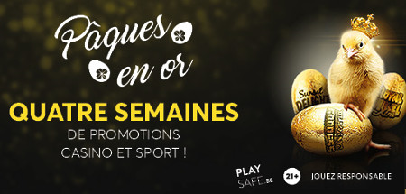 Golden Easter : Des milliers de prix à gagner sur Golden Palace pour Pâques