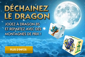 Offre Unleash the Dragon de Golden Palace.be