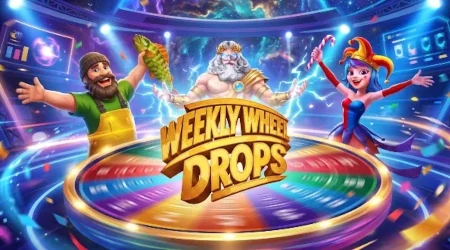 Weekly Wheel Drops&nbsp;: Gagnez jusqu'&agrave; 1000 fois votre mise avec Golden  Palace