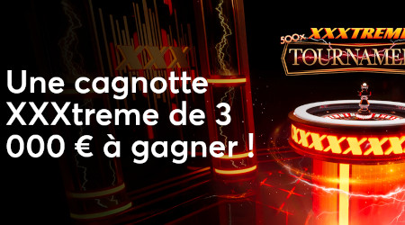 XXXtreme Lightning Roulette : 3.000 euros  à se partager sur le casino Golden Palace