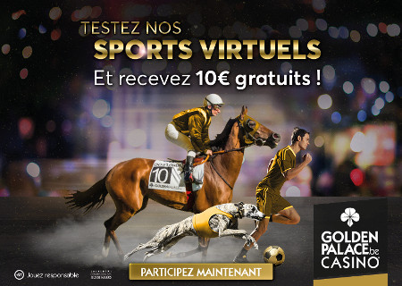 Recevez un bonus de 10 euros sur les sports virtuels
