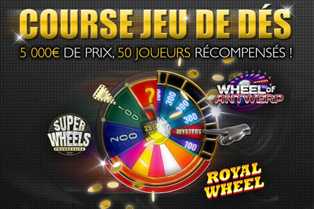 5.000 € pour 50 amateurs de Dice lors de la course jeux de dés