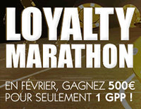 Loyalty Marathon sur Goldenpalace.be