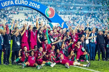 Le Portugal champion d'Europe : Les paris gagnants de la semaine sur GoldenPalace.be