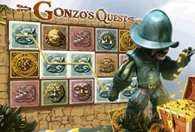 nouveau slot Gonzo's Quest de GrandGames.be