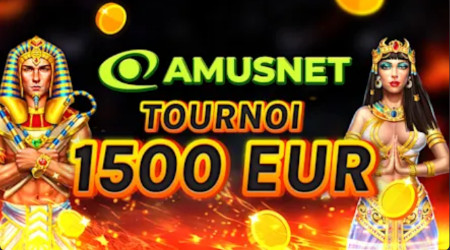 Tournoi Amusnet HotWin : 1.500 € à décrocher cette semaine