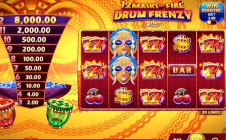 12 Masks of Fire Drum Frenzy - Revue de jeu