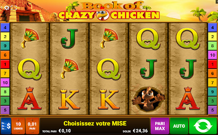 Book of Crazy Chicken - Revue de jeu