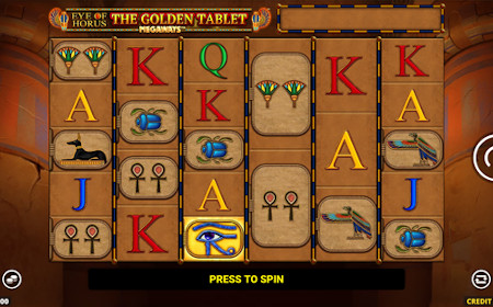 Eye of Horus The Golden Tablet Megaways - Revue de jeu