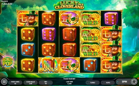 Lucky Cloverland Dice - Revue de jeu