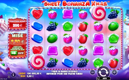 Sweet Bonanza® Xmas - La version givrée du hit de Pragmatic Play