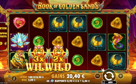 Book of Golden Sands - Revue de jeu