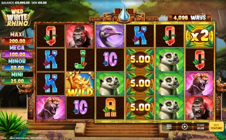 Wild White Rhino - Revue de jeu