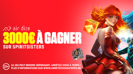 Air Dice et le casino Ladbrokes vous offrent 3.000 euros et un tournoi