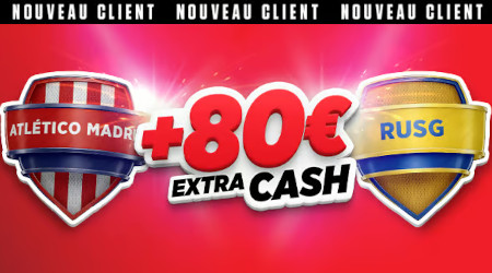 Atlético x Union St-Gilloise : 50 euros si but et 80 euros si marqué par Union avec  Ladbrokes