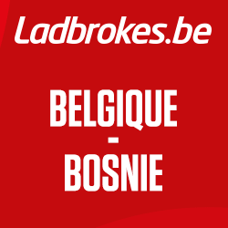 Cote boostée de 2.0 pour la victoire de la Belgique face à la Bosnie