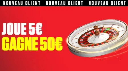 Jouez 5 euros et gagnez 50 euros &agrave; la roulette avec le casino Ladbrokes