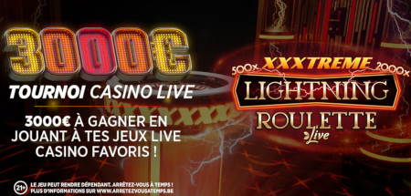 Gagnez jusqu'à 500 euros au casino live avec Ladbrokes - Jackpot 3.000 euros