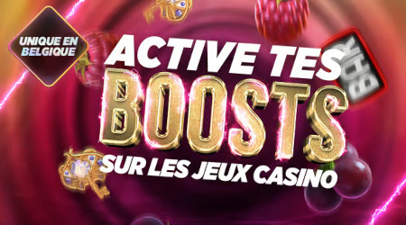 Active tes Boosts sur Ladbrokes Casino et multiplie tes gains en ligne