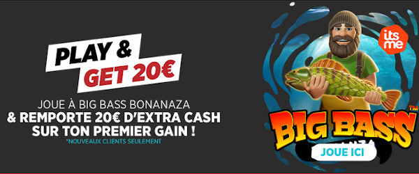 Big Bass Bonanza : Gagnez un extra cash sur le  casino Ladbrokes