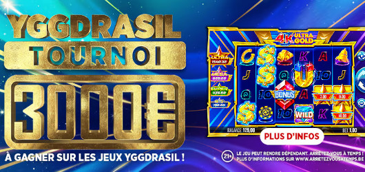 Gagnez votre part des 3.000 euros avec le casino  Ladbrokes et Yggdrasil