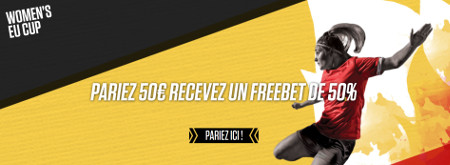 Gagnez un pari gratuit pour la Coupe d'Europe féminine