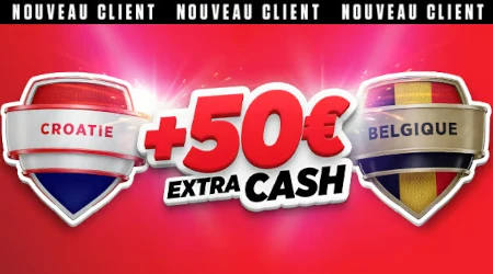 Croatie x Belgique&nbsp;: Gagnez 50 euros en extra si but avec Ladbrokes