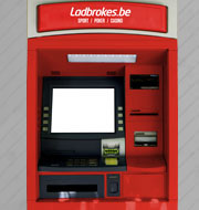 Borne de dépôt et retrait agence Ladbrokes