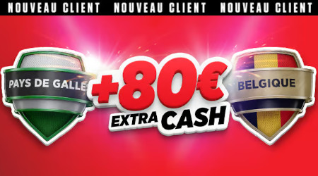Pays de Galles x Belgique : Gagnez 50 euros de plus si un but est  marqué et 80 euros si c'est KDB avec Ladbrokes