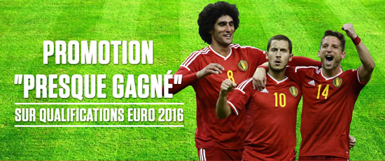 Money Back sur vos paris pendant les qualifications de l'Euro 2016