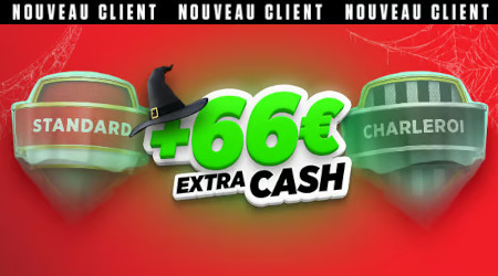 Standard x Charleroi : 66  euros à gagner si un but est inscrit avec Ladbrokes