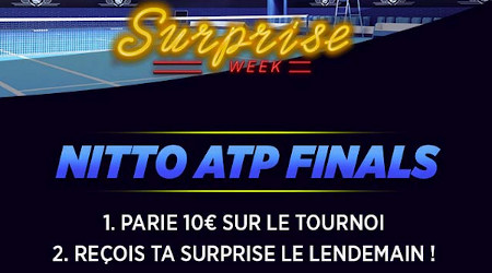 NITTO ATP Finals - Surprises avec Ladbrokes