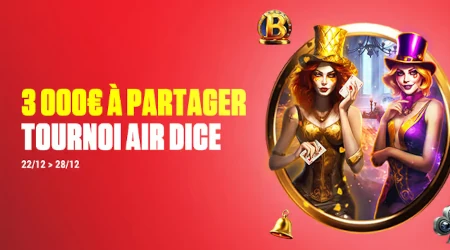 Air Dice et le casino Ladbrokes vous offrent 3.000 euros pour No&euml;l