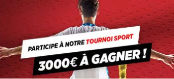 Sport Tournament : 3.000 euros à gagner sur  vos paris avec Ladbrokes