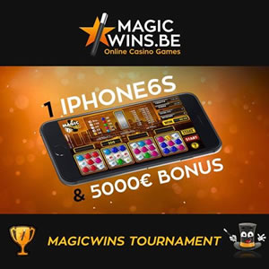 Gagnez un iPhone 6 S et 5.000 € de cash sur MagicWins.be