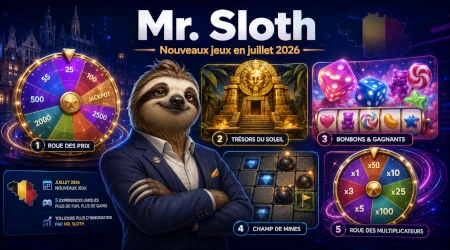 De quatre &agrave; neuf jeux en moins d'un an : Mr. Sloth acc&eacute;l&egrave;re son d&eacute;veloppement en Belgique