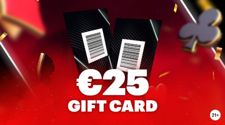 25 euros par Gift Cards à gagner sur le casino Napoleon