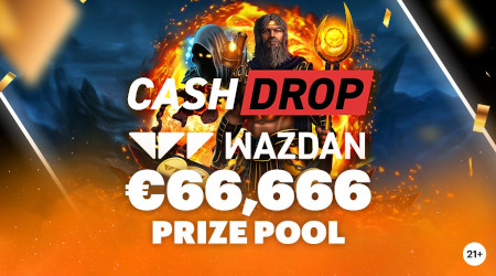 CashDrop Wazdan : 66.666 euros de cash
