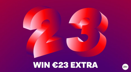 Roulette 23 : Pariez sur le 23 et gagnez 23 euros  d'extra avec Napoleon